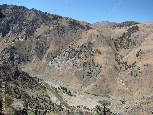 Obraz na płótnie Highway 395 scenery in California
w salonie