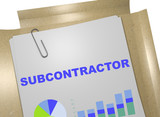 Subcontractor - business concept