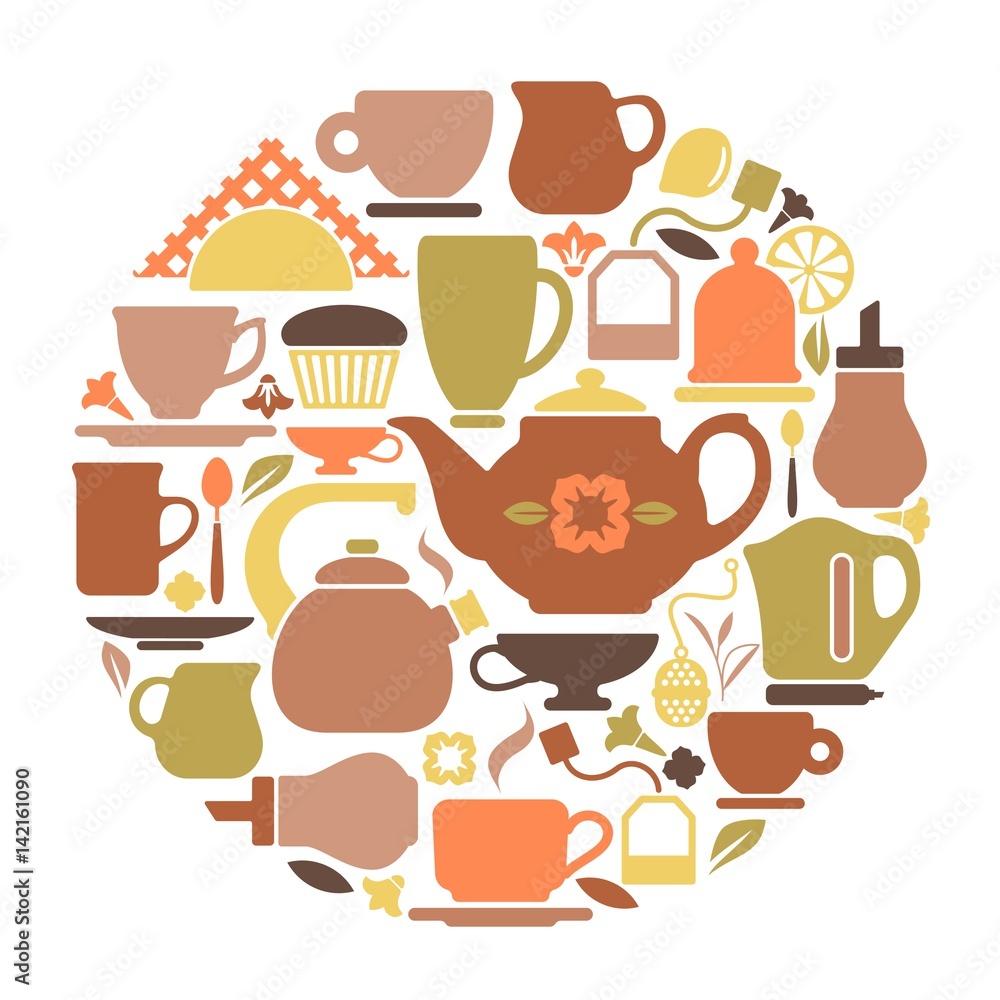 Symbols of tea Symbols of tea