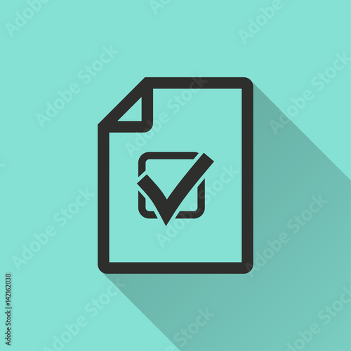 Checklist - vector icon.