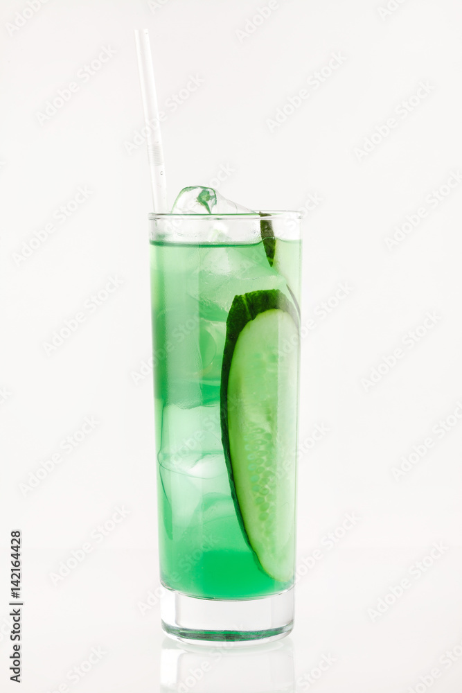 cocktail on the white background cocktail on the white background