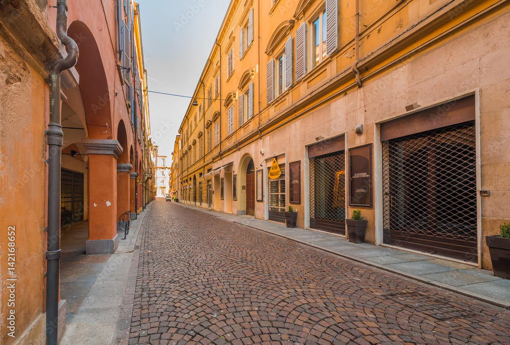 street of Modena