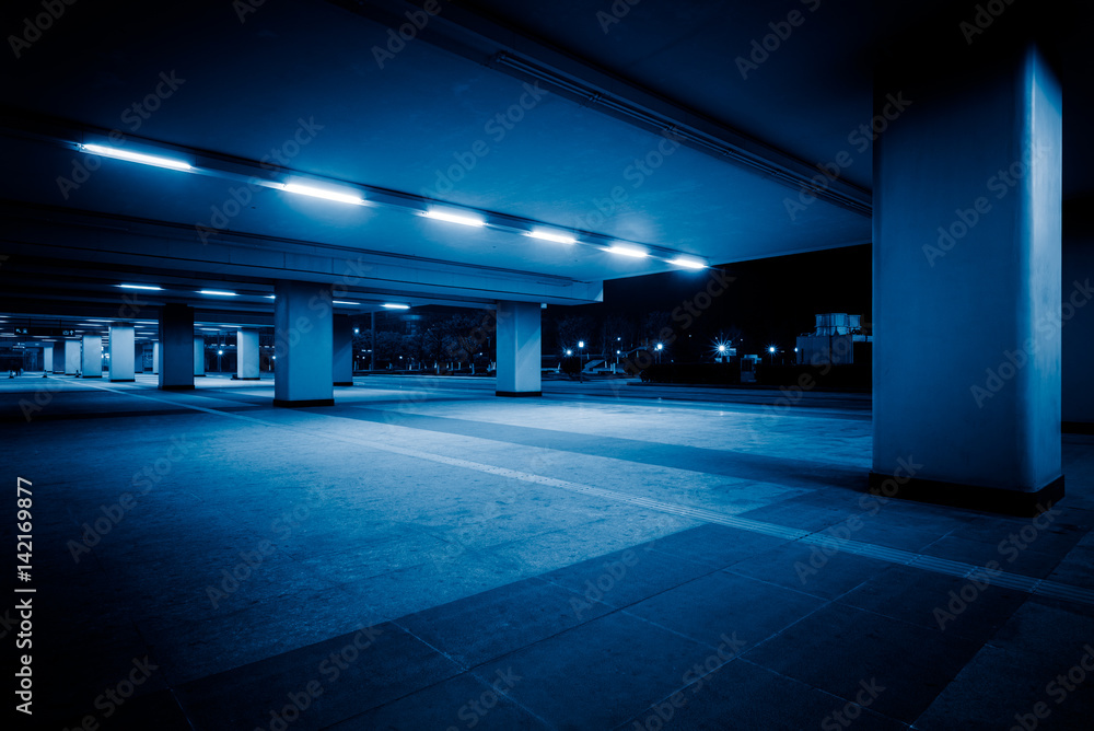 modern hallway of airport or subway station in city of China. modern hallway of airport or subway station in city of China.