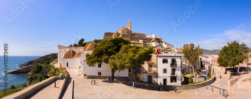 Ibiza Dalt Vila / Old area of ​​the city of Ibiza. World Heritage and known as Dalt Vila