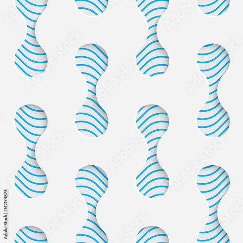 Seamless Tech Pattern. Abstract Contemporary Background