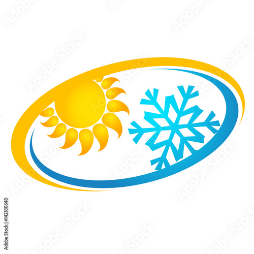 Air conditioning and ventilation sign