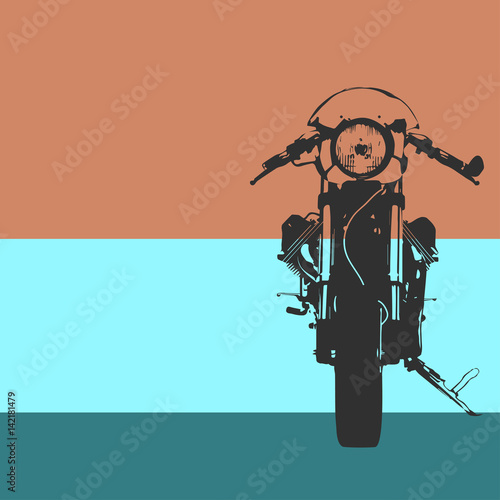 Vintage Motorcycle sport label