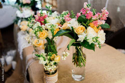 Wedding floral decorations