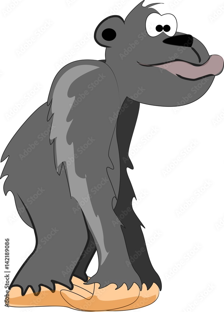 Fototapeta premium Big bear is coming