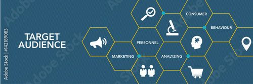 Target Audıence Icon Concept