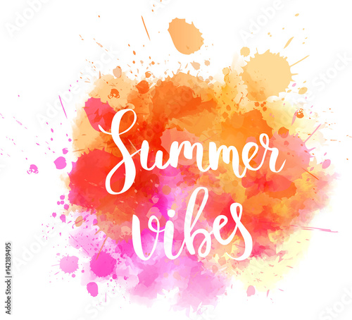 Splash watercolored background