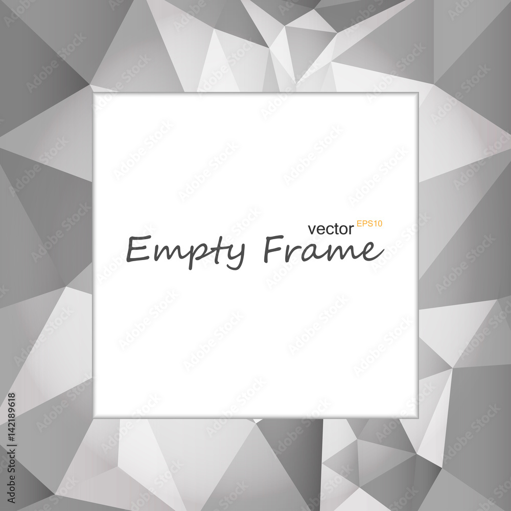 Square empty frame Square empty frame