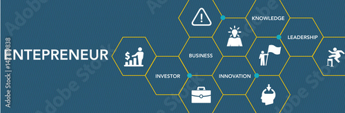 Entepreneur Icon Concept