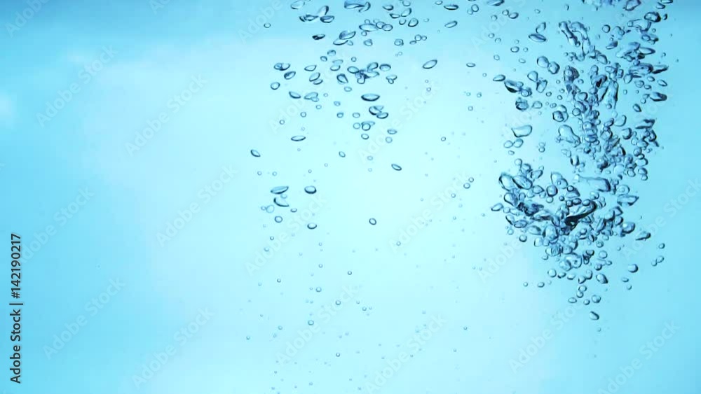 bubbles in water slow motion bubbles in water slow motion