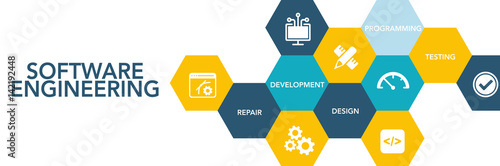 Software Engıneerıng Icon Concept