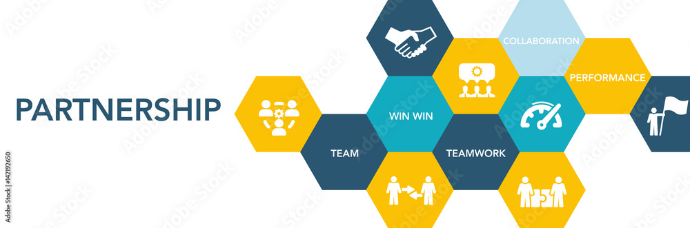 Partnershıp Icon Concept Partnershıp Icon Concept
