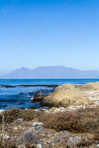 View of Table Mountain from Robben Island © lemanieh