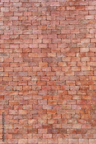 brick wall in decoration architecture for the design background.