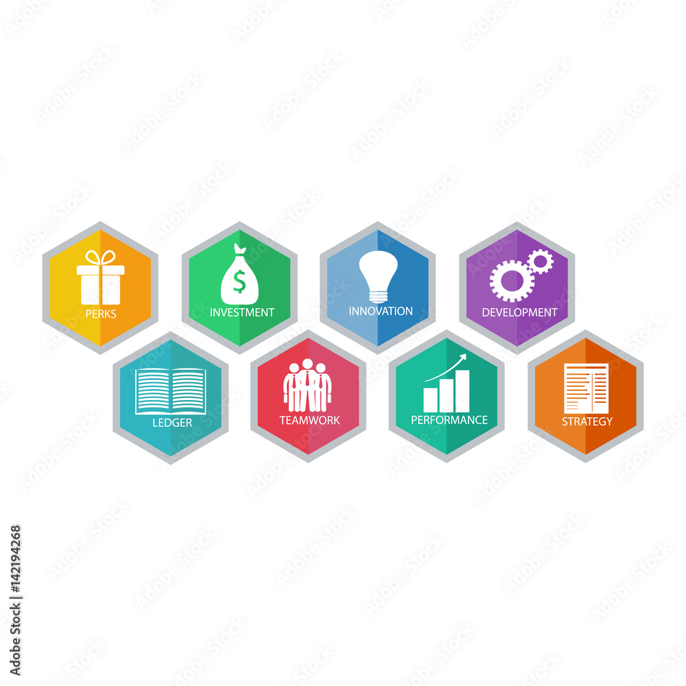 Business modern idea. Vector illustration Business modern idea. Vector illustration