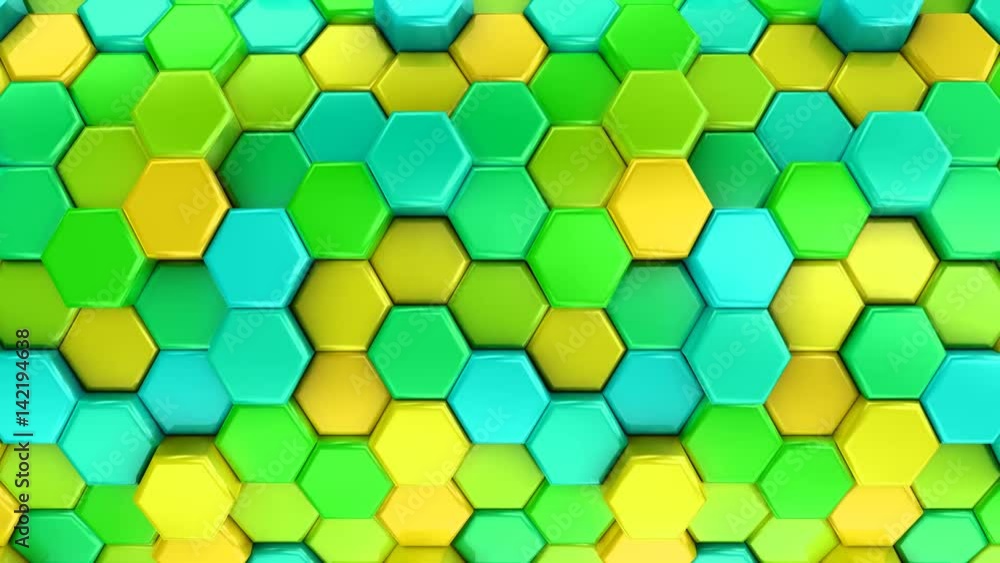 Animated Honeycombs Changes Color
Animated Honeycombs Changes Color