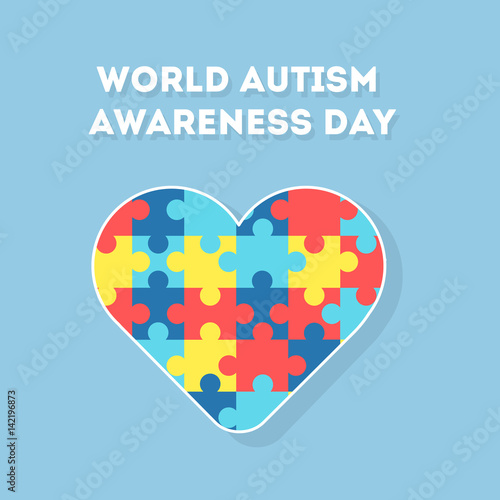 World Autism Awareness Day. Holiday or event for people with autism and other deseases.