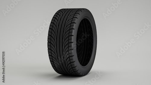 Wallpaper Mural Reifen  vor weißem Hintergrund Torontodigital.ca