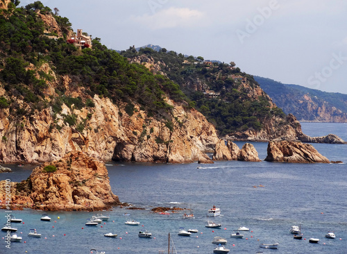 View of Tossa de Mar, Spain