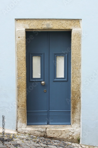 Squared front door © alessandro0770