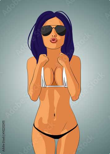 girls in bikinis