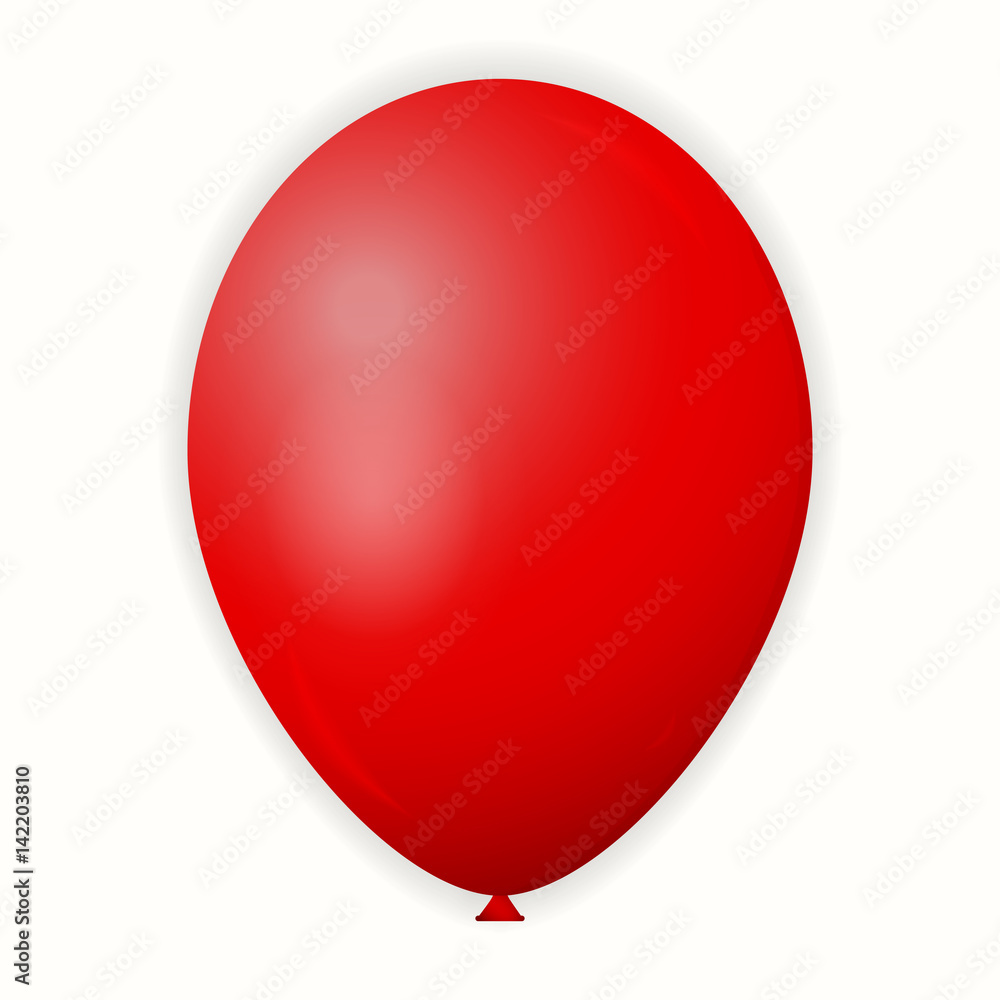 Balloon isolated on Transparent background, Background for your text, Sample.