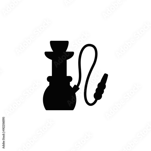 hookah icon flat design