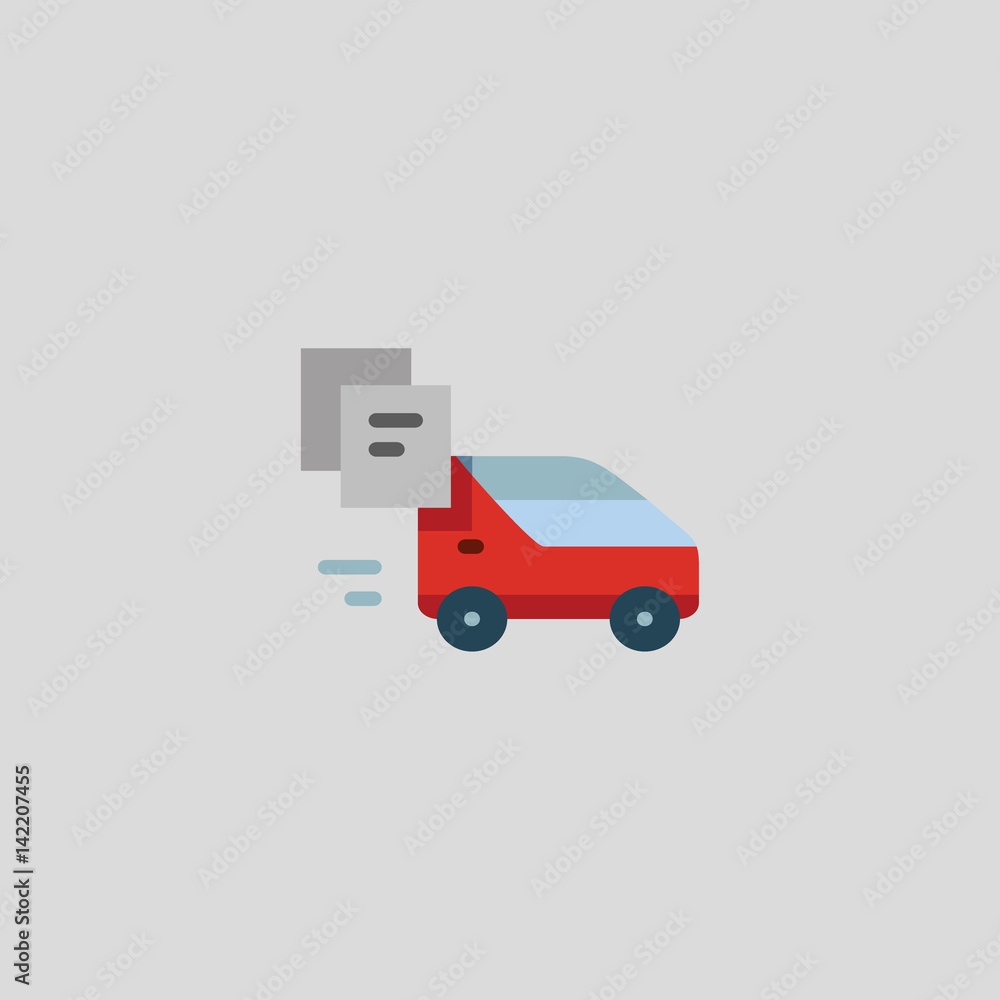 car icon flat design car icon flat design