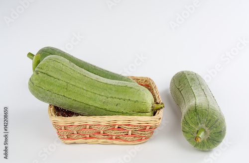 Obraz na płótnie Loofah isolated on white background