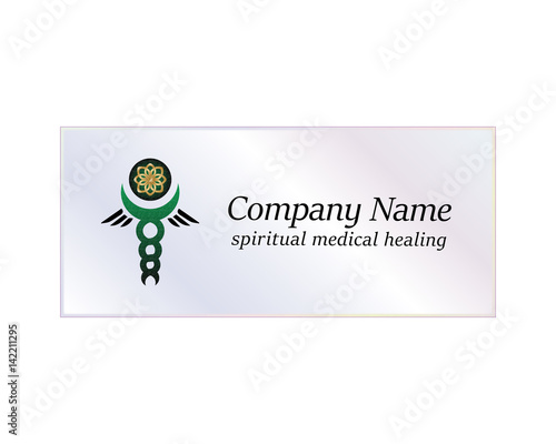 logo for a spiritual medical healer