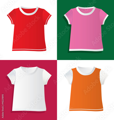 T-shirts and waistcoat
