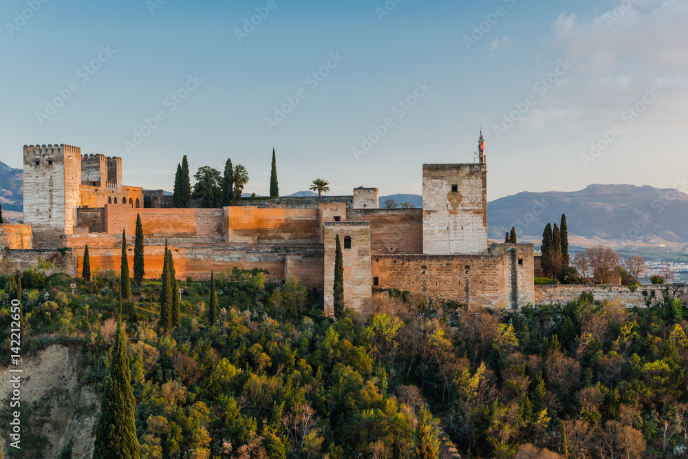 Alhambra palace in Granada,Spain