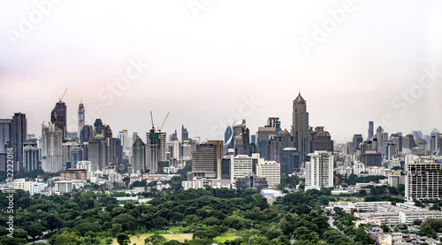 Bangkok cityscape © nithid18