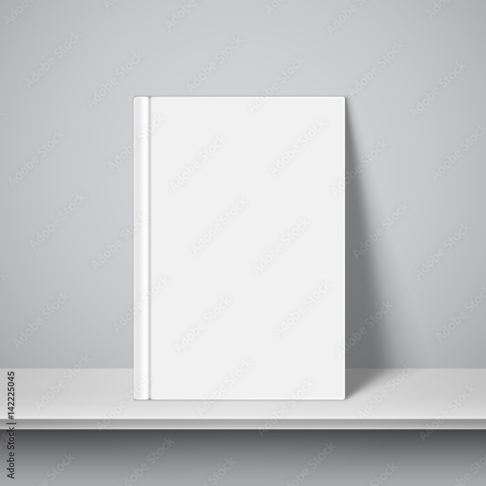 Empty White Book Template Empty White Book Template