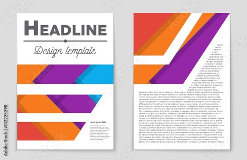 Abstract vector layout background set. For art template design, list, front page, mockup brochure theme style, banner, idea, cover, booklet, print, flyer, book, blank, card, ad, sign, sheet,, a4.