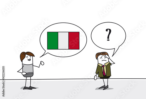 Personnage - cours d'italien