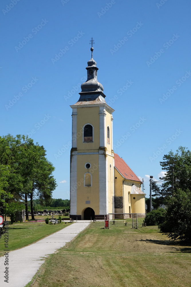 Parish Church of Saint Michael in Preloscica, Croatia 