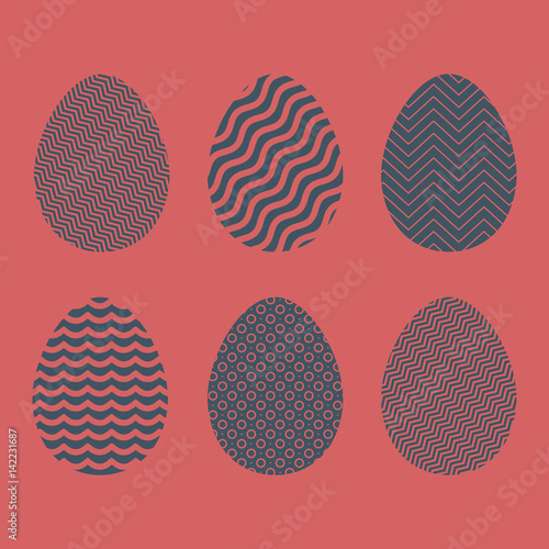 Varios huevos de pascua