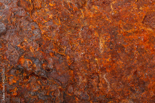 Old rusty metal sheet background