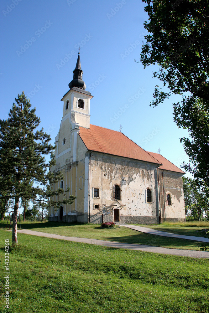 Parish Church of Saint Martha in Sisinec, Croatia Parish Church of Saint Martha in Sisinec, Croatia