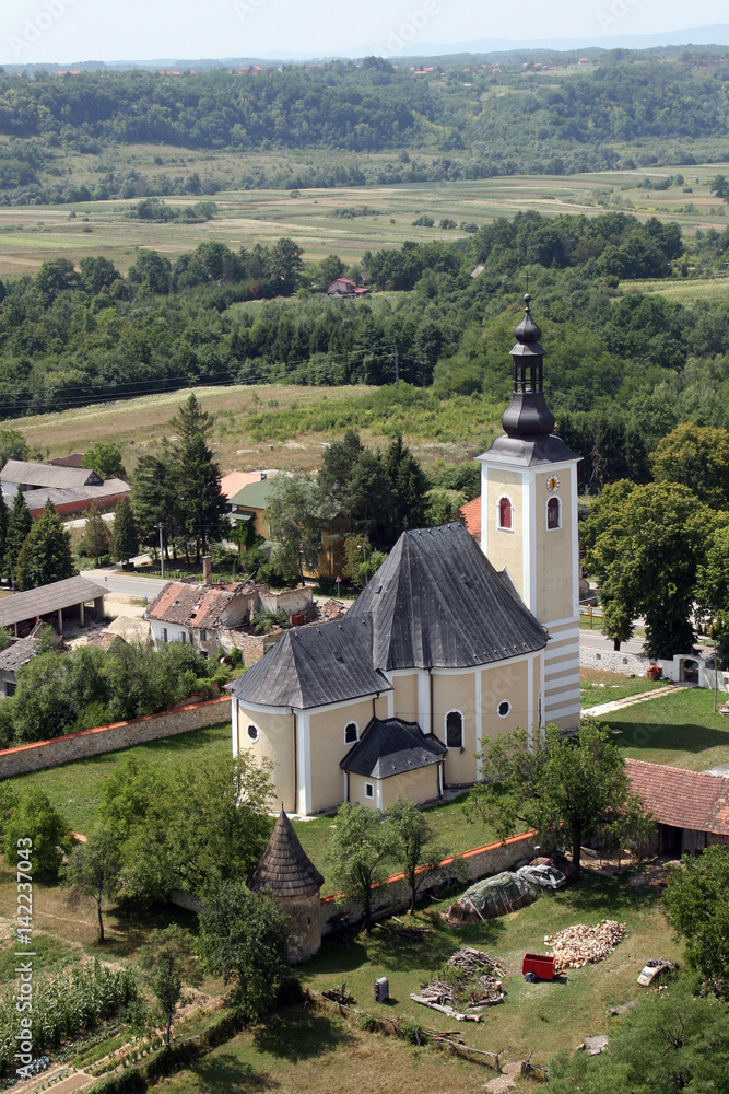 Parish Church of Assumption of the Virgin Mary in Pokupsko, Croatia 