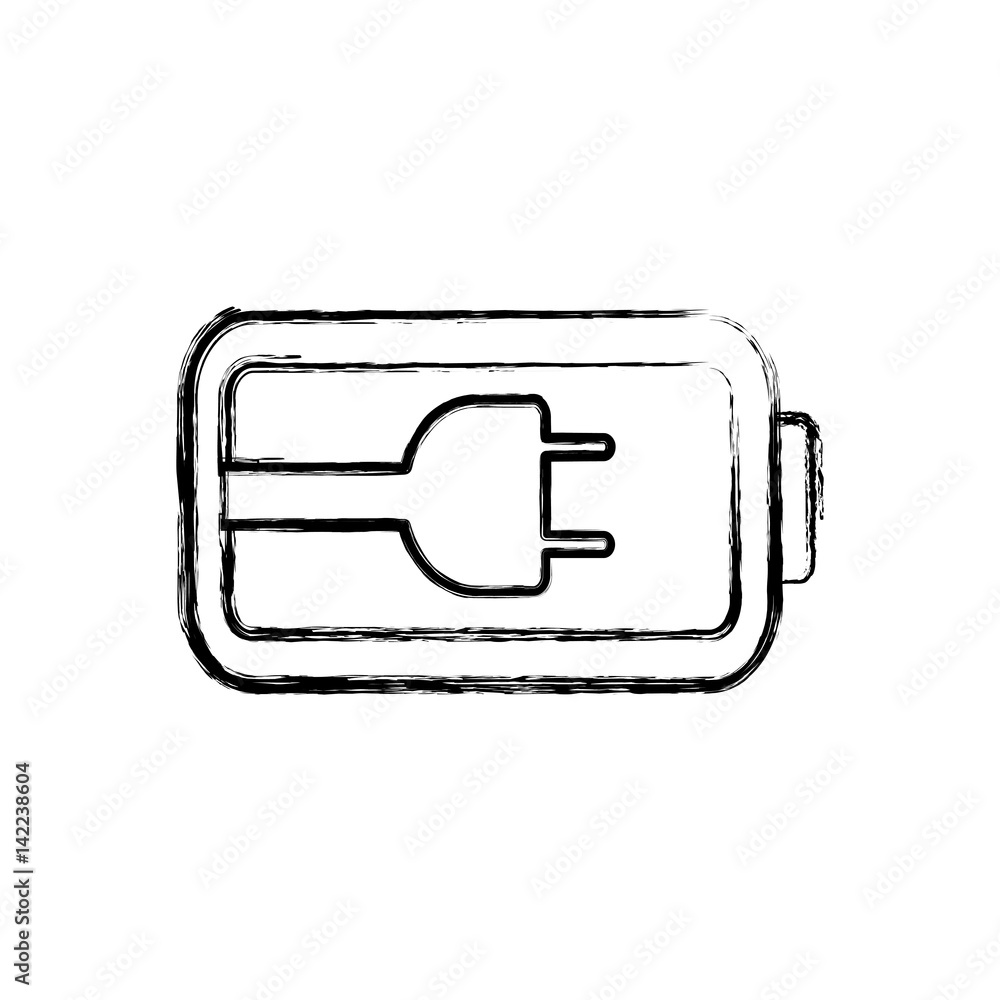 Eletric battery rechargeable vector illustration graphic design Eletric battery rechargeable vector illustration graphic design