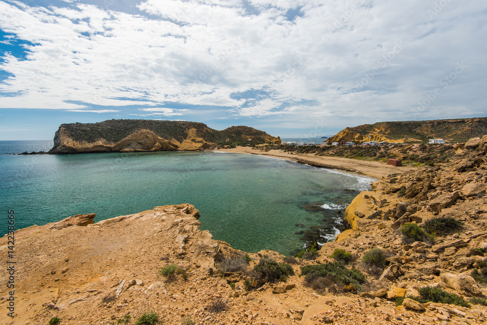 mediterranean beach on spanish costa tropical mediterranean beach on spanish costa tropical