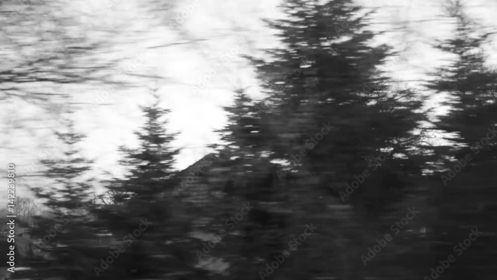 View from train Window, full HD video, 1920X1080 View from train Window, full HD video, 1920X1080