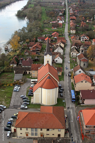 Parish Church of Holy Trinity in Hrvatska Dubica, Croatia  photo