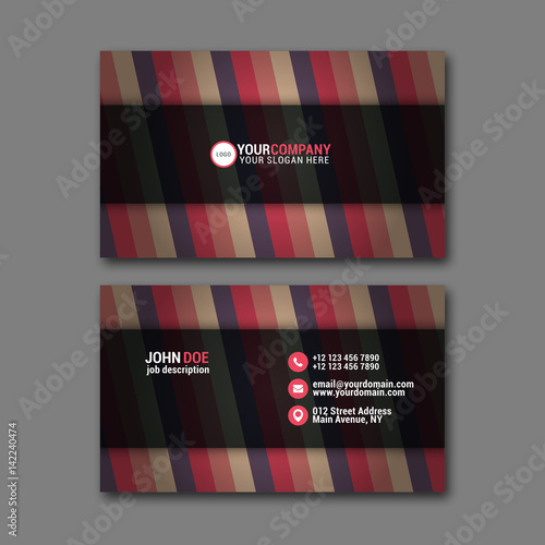 Business Card Template.